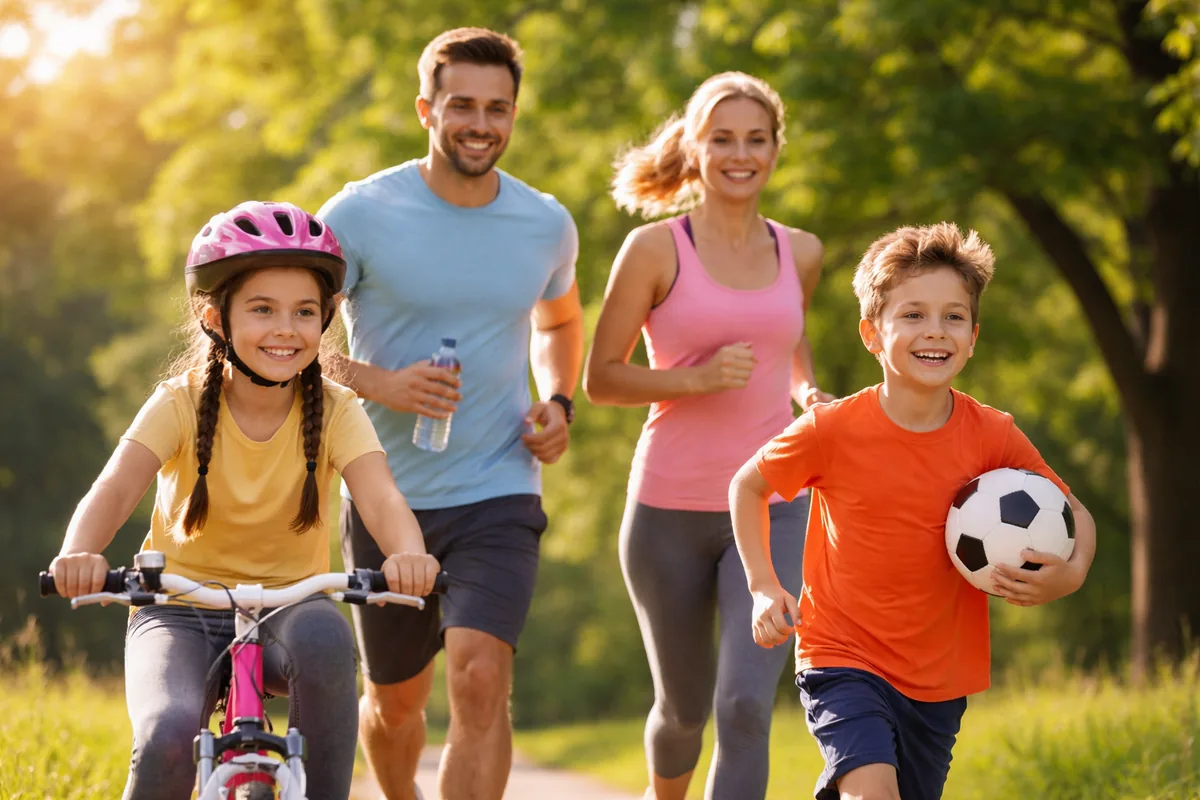 Les atouts d'un style de vie actif pour toute la famille