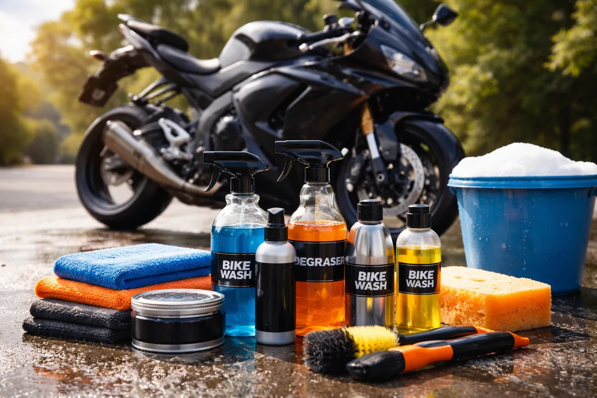 Comment choisir les meilleurs produits de nettoyage pour votre moto