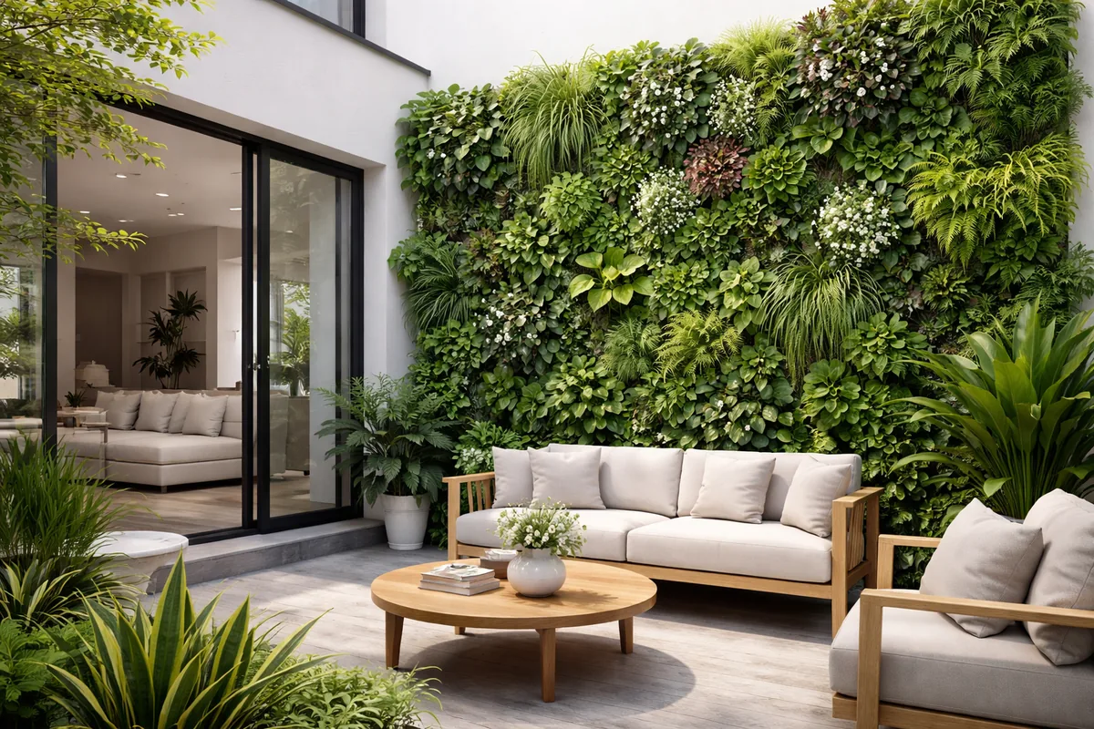 Les avantages du jardin vertical pour votre maison