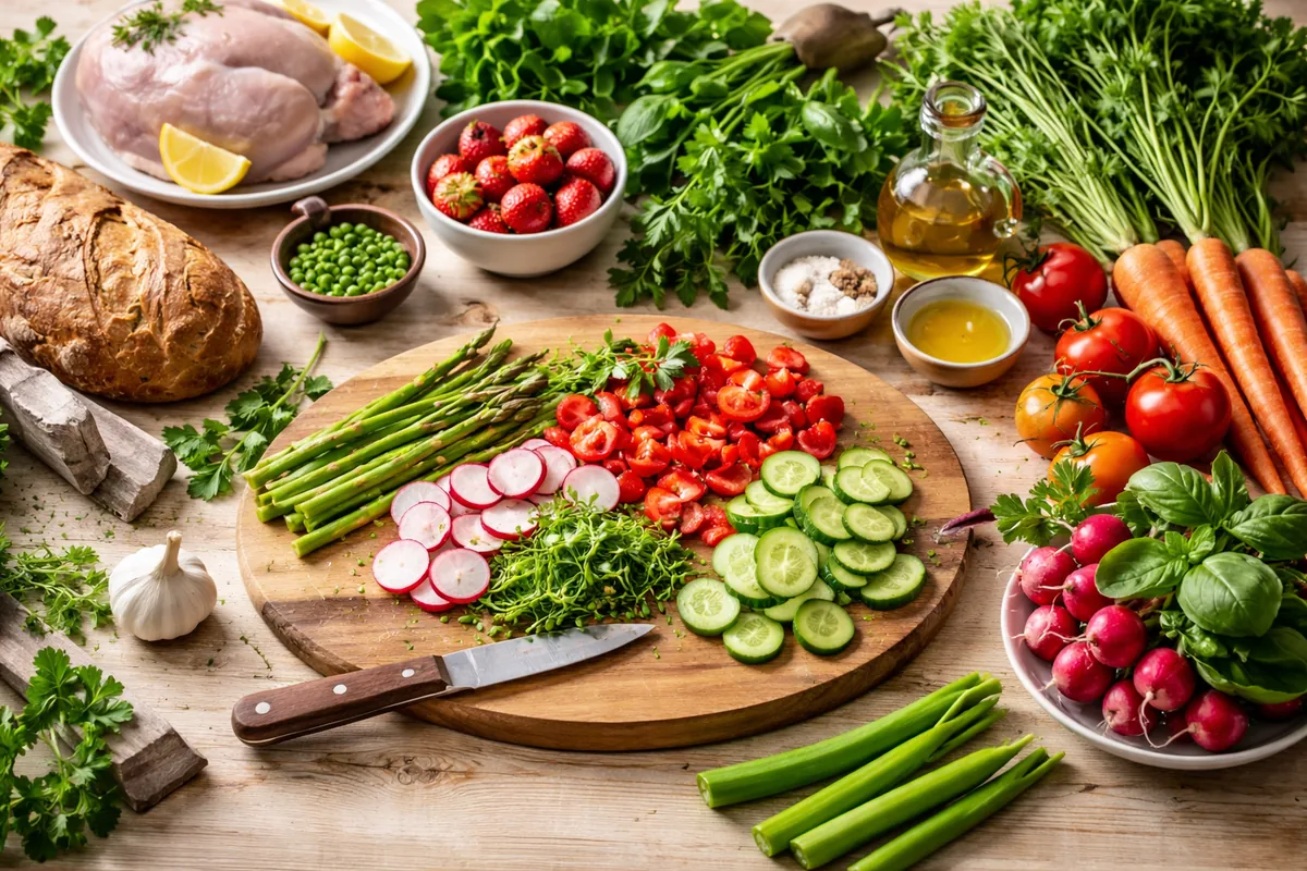 Comment préparer des plats savoureux avec des ingrédients locaux et de saison